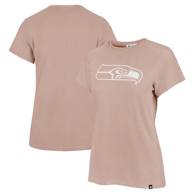 Women's '47  Light Pink Seattle Seahawks Premier Frankie T-Shirt