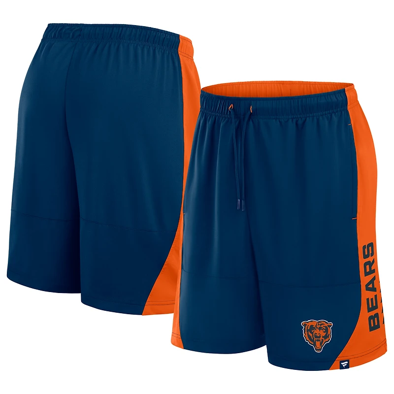 Men's Fanatics Navy Chicago Bears No Defense Shorts