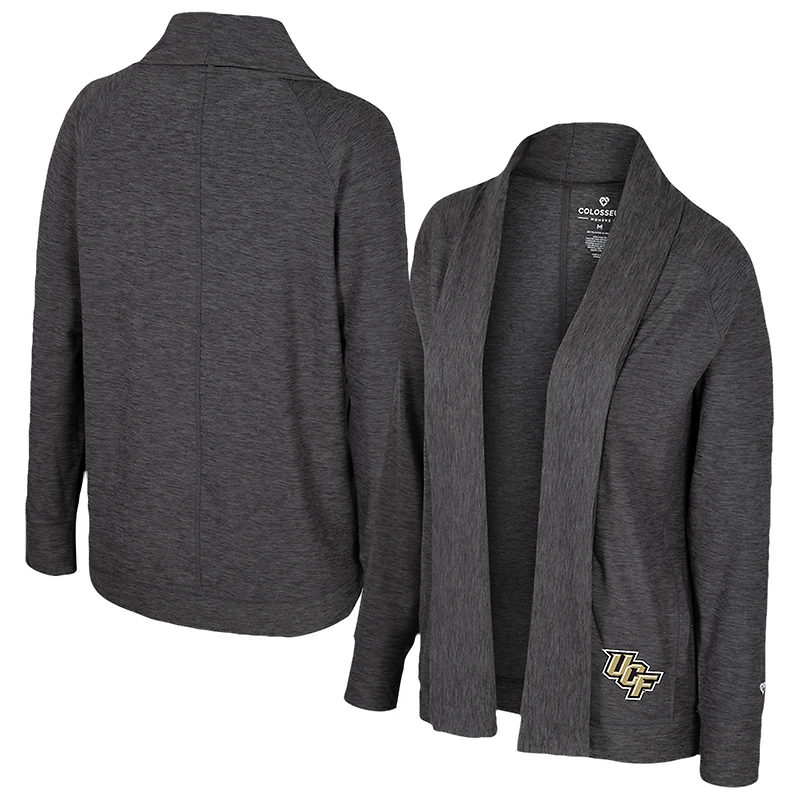 Women's Colosseum  Charcoal UCF Knights Dash Cardigan