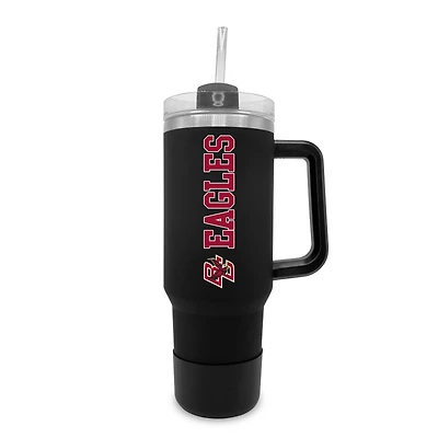 Boston College Eagles 40oz. Stainless Tumbler with Handle & Removable Straw