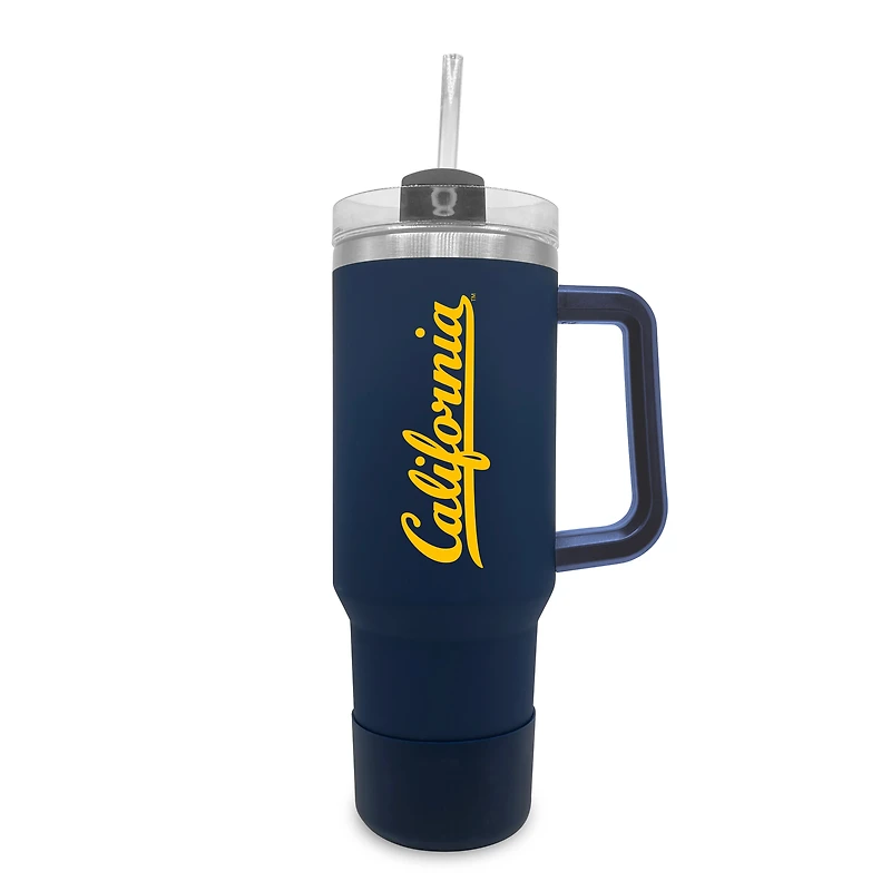Cal Bears 40oz. Stainless Tumbler with Handle & Removable Straw