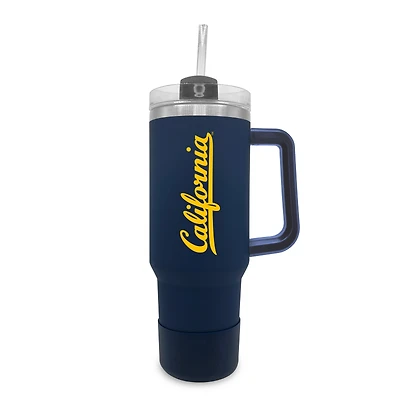 Cal Bears 40oz. Stainless Tumbler with Handle & Removable Straw