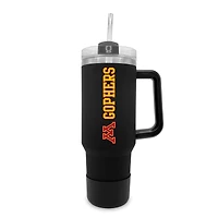 Minnesota Golden Gophers 40oz. Stainless Tumbler with Handle & Removable Straw