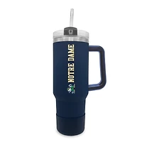 Notre Dame Fighting Irish 40oz. Stainless Tumbler with Handle & Removable Straw