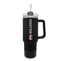 Mississippi State Bulldogs 40oz. Stainless Tumbler with Handle & Removable Straw