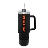Oklahoma State Cowboys 40oz. Stainless Tumbler with Handle & Removable Straw