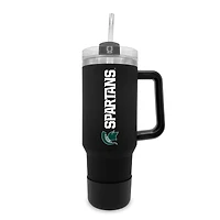 Michigan State Spartans 40oz. Stainless Tumbler with Handle & Removable Straw