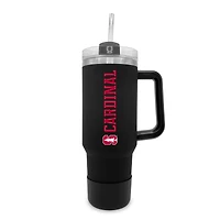 Stanford Cardinal 40oz. Stainless Tumbler with Handle & Removable Straw