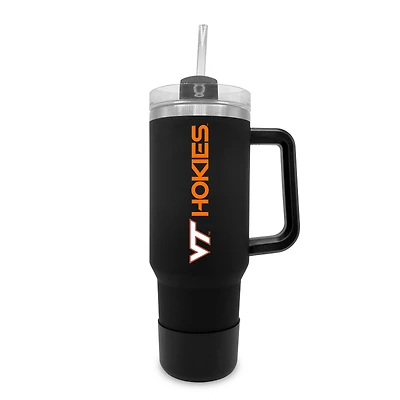 Virginia Tech Hokies 40oz. Stainless Tumbler with Handle & Removable Straw