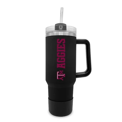 Texas A&M Aggies 40oz. Stainless Tumbler with Handle & Removable Straw
