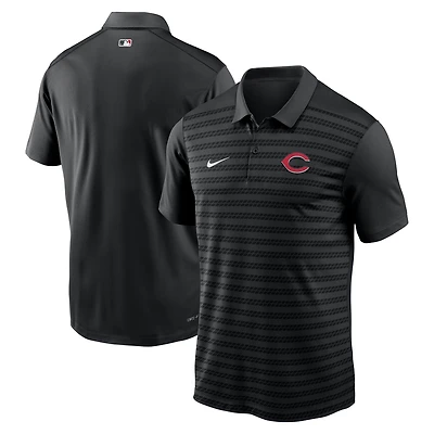 Men's Nike Black Cincinnati Reds Authentic Collection Victory Dri-FIT Polo