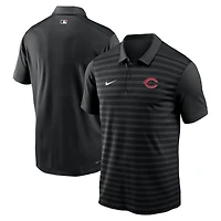 Men's Nike Black Cincinnati Reds Authentic Collection Victory Dri-FIT Polo
