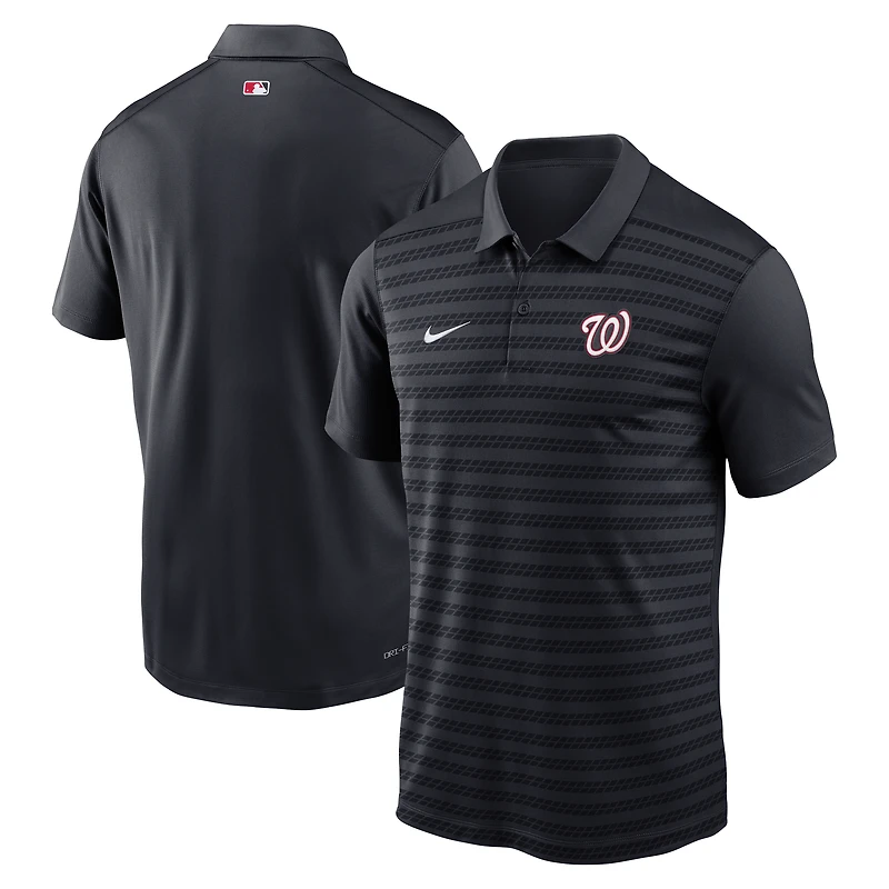 Men's Nike Navy Washington Nationals Authentic Collection Victory Dri-FIT Polo