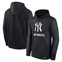 Men's Nike Navy New York Yankees Authentic Collection Performance Pullover Hoodie
