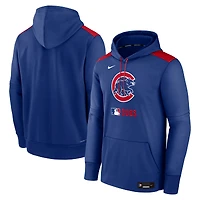 Men's Nike Royal Chicago Cubs Authentic Collection Performance Pullover Hoodie