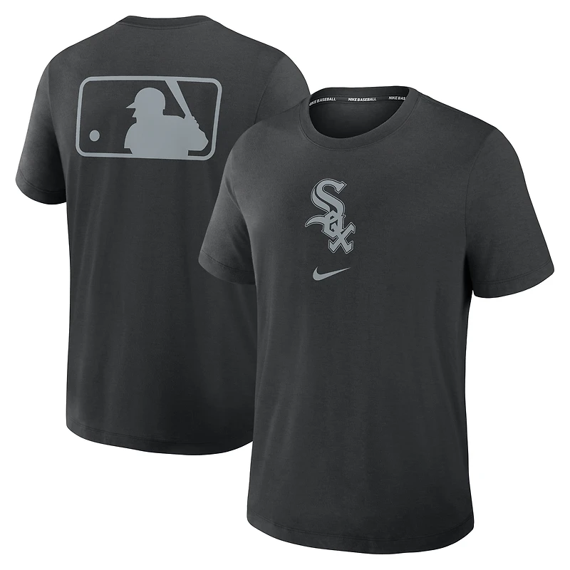 Men's Nike Black Chicago White Sox Authentic Collection Early Work Tri-Blend Dri-FIT T-Shirt