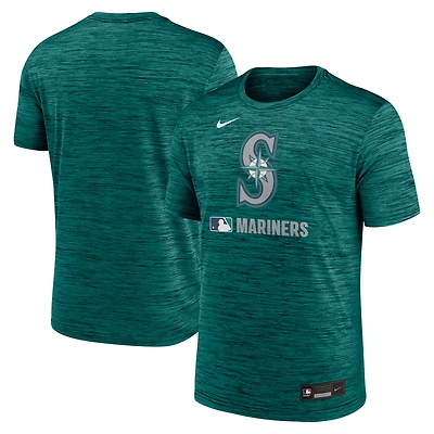 Men's Nike  Teal Seattle Mariners Authentic Collection Velocity Dri-FIT T-Shirt
