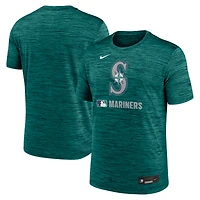 Men's Nike  Teal Seattle Mariners Authentic Collection Velocity Dri-FIT T-Shirt