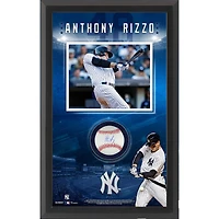 Anthony Rizzo New York Yankees Autographed Framed Baseball Shadowbox Collage