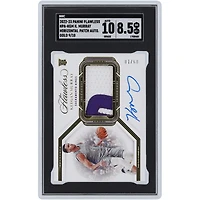 Keegan Murray Sacramento Kings Autographed 2022-23 Panini Flawless Horizontal RPA Gold #HPA-KGM #9/10 SGC Authenticated 8.5/10 Rookie Card