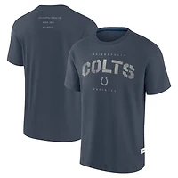 Men's Fanatics Navy Indianapolis Colts Elements Weathered Tonal Future Ground T-Shirt