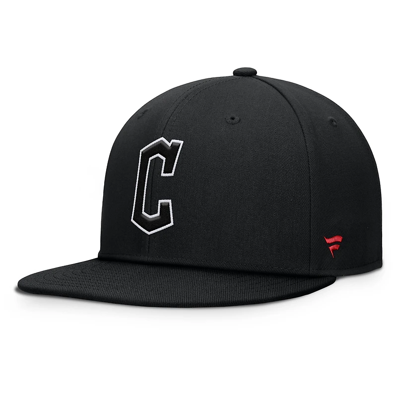 Men's Fanatics Black Cleveland Guardians Walk-Off Bullpen Snapback Hat
