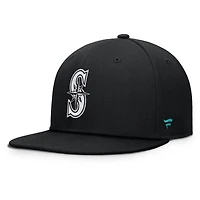 Men's Fanatics Black Seattle Mariners Walk-Off Bullpen Snapback Hat