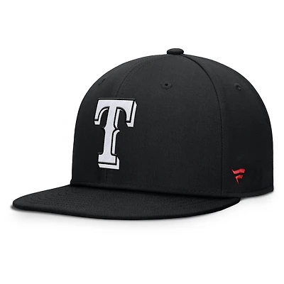 Men's Fanatics Black Texas Rangers Walk-Off Bullpen Snapback Hat