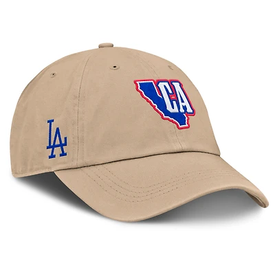Women's Fanatics Tan Los Angeles Dodgers Cooperstown Collection Adjustable Hat