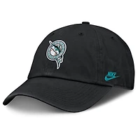 Men's Nike Black Florida Marlins Club Adjustable Hat