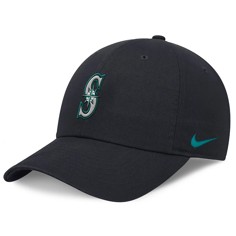 Men's Nike Navy Seattle Mariners Club Adjustable Hat