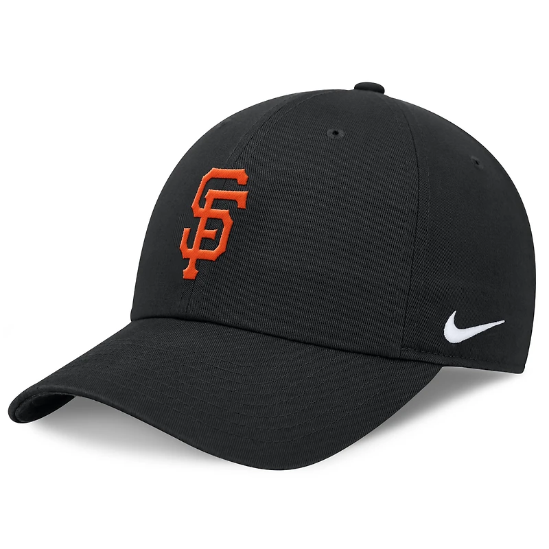 Men's Nike Black San Francisco Giants Club Adjustable Hat