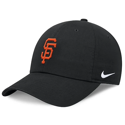 Men's Nike Black San Francisco Giants Club Adjustable Hat
