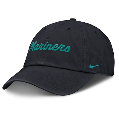 Men's Nike Navy Seattle Mariners Club Adjustable Hat
