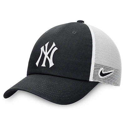Women's Nike Navy/White New York Yankees Club Trucker Adjustable Hat