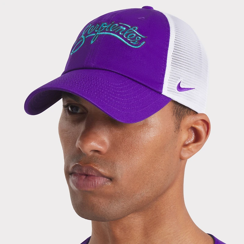 Unisex Nike Purple/White Arizona Diamondbacks 2025 City Connect Club Trucker Adjustable Hat
