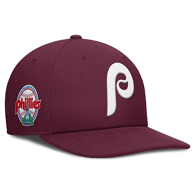 Men's Nike Burgundy Philadelphia Phillies Pro Performance Snapback Hat