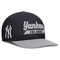 Men's Nike Navy/Gray New York Yankees Pro Performance Snapback Hat