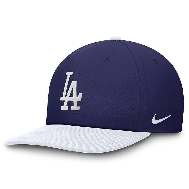 Men's Nike Royal/White Los Angeles Dodgers Pro Dri-FIT Snapback Hat