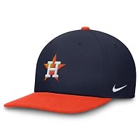 Men's Nike Navy/Orange Houston Astros Pro Dri-FIT Snapback Hat