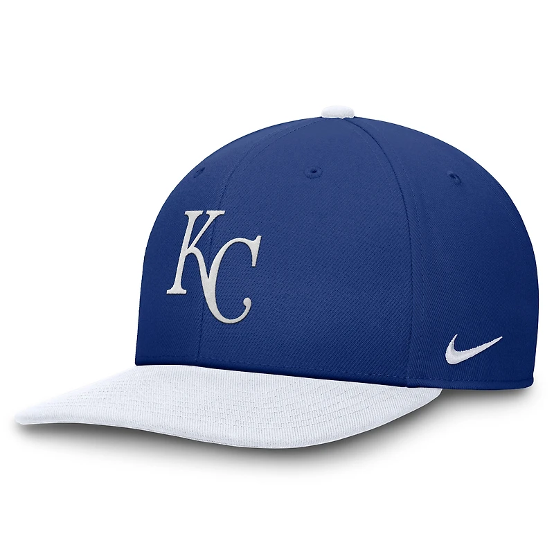Men's Nike Royal/White Kansas City Royals Pro Dri-FIT Snapback Hat