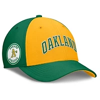 Men's Nike Green/Gold Athletics Rise Swoosh Performance Flex Hat
