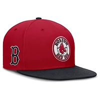 Men's Nike Red Boston Red Sox Cooperstown Two-Tone Dri-FIT Round Bill True Fitted Hat