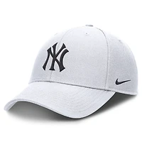 Men's Nike White New York Yankees Dri-FIT Club Adjustable Hat