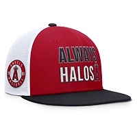 Men's Nike  Red Los Angeles Angels Pro Trucker Snapback Hat
