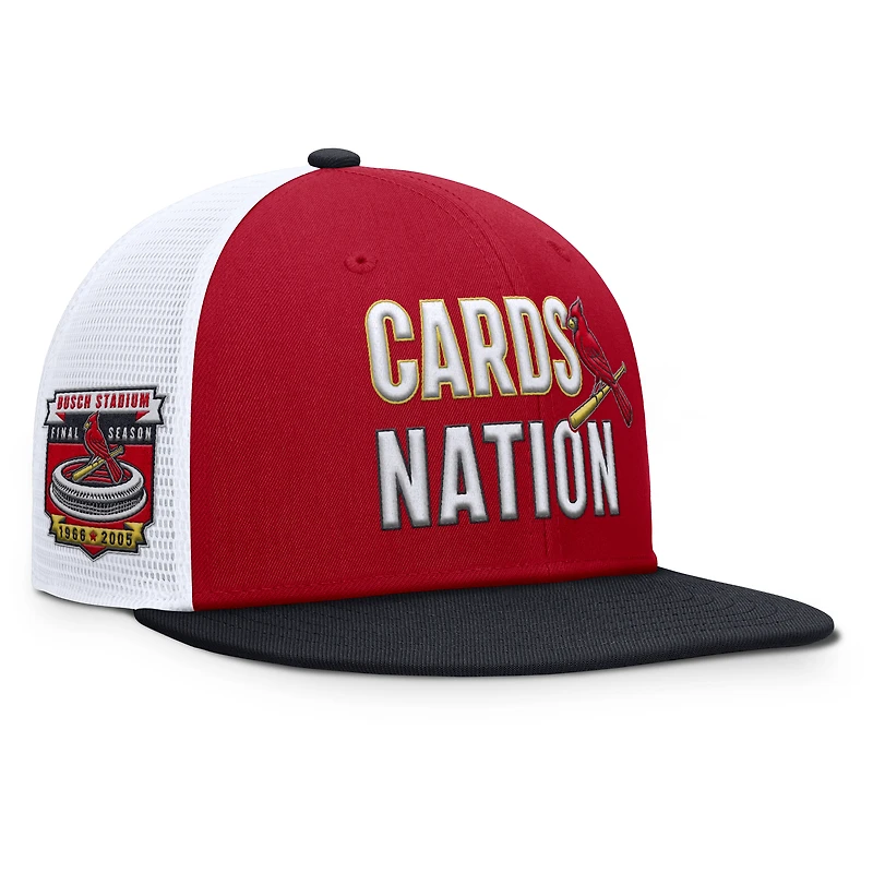 Men's Nike  Red St. Louis Cardinals Pro Trucker Snapback Hat