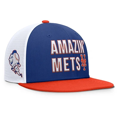Men's Nike  Blue New York Mets Pro Trucker Snapback Hat