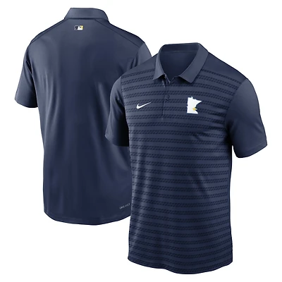 Men's Nike  Navy Minnesota Twins Authentic Collection City Connect Victory Dri-FIT Polo
