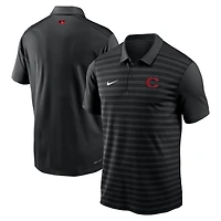 Men's Nike  Black Cincinnati Reds Authentic Collection City Connect Victory Dri-FIT Polo