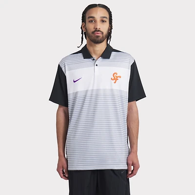 Men's Nike  White/Black San Francisco Giants 2025 City Connect Legacy Icon Vapor Dri-FIT Polo